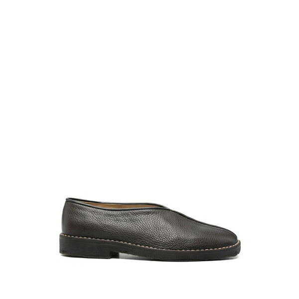 ルメール メンズ スリッポン・ローファー シューズ Flat loafers Brown