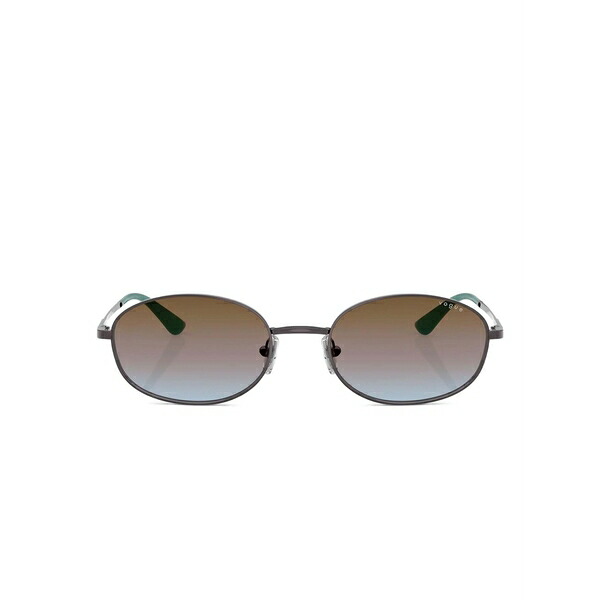 ヴォーグアイウェア レディース 黒眼鏡＆アイウェア 付属物 Oval-frame sunglasses Grey
