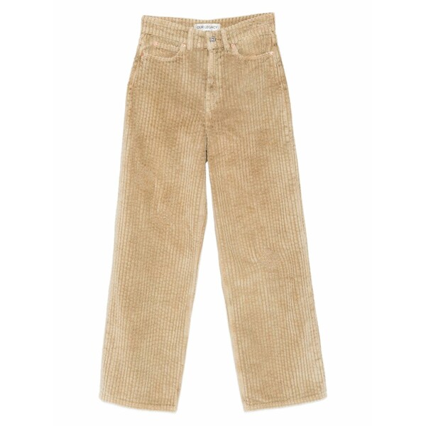 アワーレガシー レディース 心地よいズボン下 ボトムス Corduroy trousers Neutrals