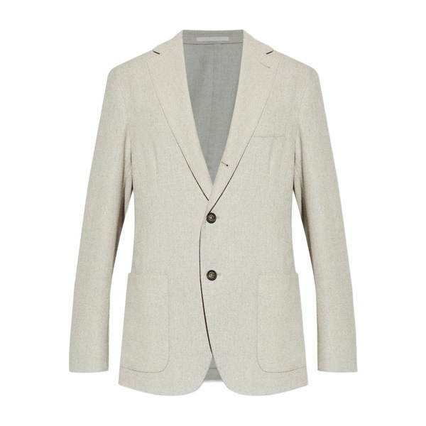 イレブンティ メンズ 上衣＆上衣 アウター Two-button patch-pocket blazer Grey