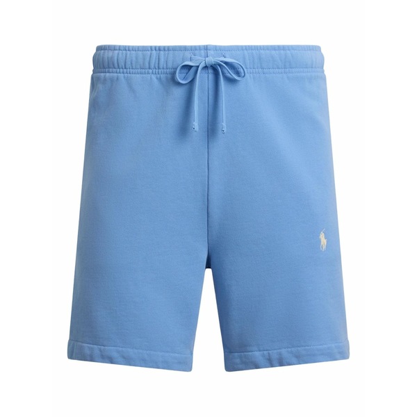 ラルフローレン メンズ 心地好いズボン下 ボトムス Drawstring embroidered shorts Blue