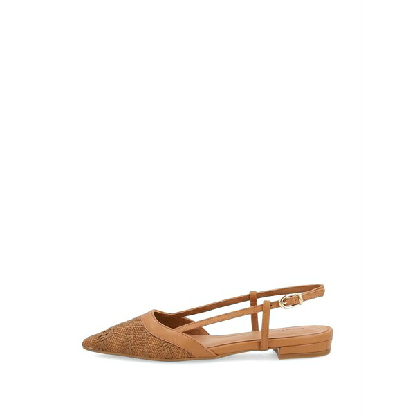 亭主持ち レディース パンプス シューズ Herringbone-effect pumps Brown