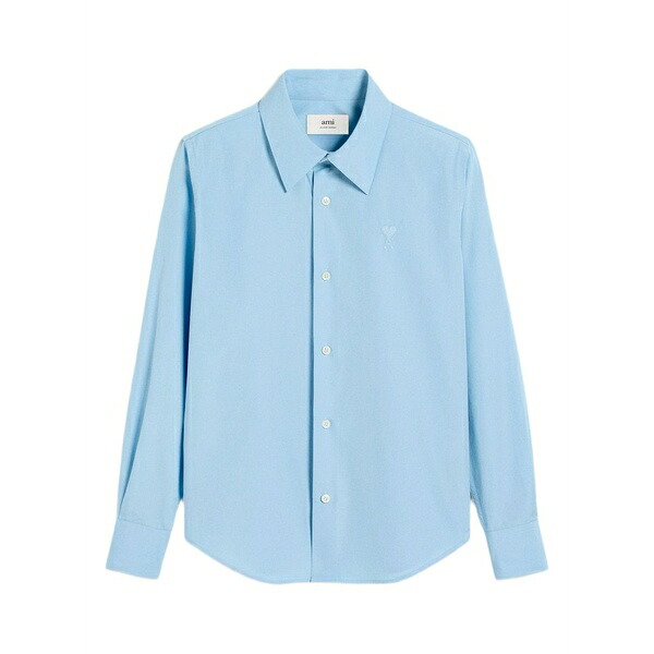 意中の女 レディース プルオーバー トップス Ami de coeur cotton shirt Blue