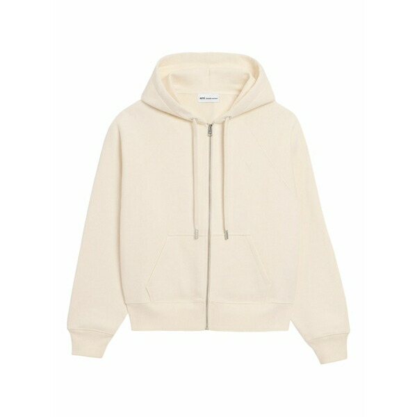 意中の女 メンズ パーカー・スウェットシャツ アウター Ami de coeur embossed-logo hoodie Neutrals