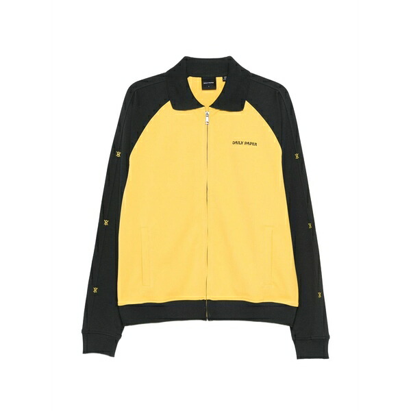 デイリー・調査報告 メンズ 上衣＆上衣 アウター Logo-detail sweatshirt Yellow