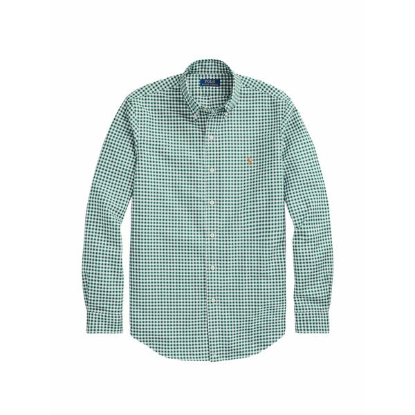 ラルフローレン メンズ プルオーバー トップス Gingham button-down shirt Green