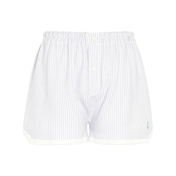 バリー レディース 心地よいズボン下 ボトムス Striped shorts Blue