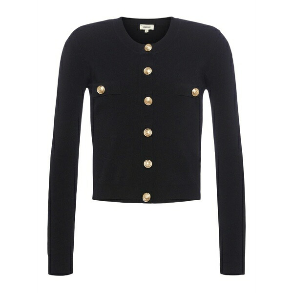 ラジャンス レディース ジレー アウター Toulouse cardigan Black