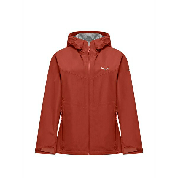 サレワ レディース 上衣＆上衣 アウター Hooded lightweight jacket Red