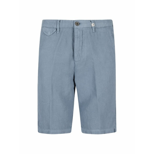 ミース メンズ 心地よいズボン下 ボトムス Textured shorts Blue