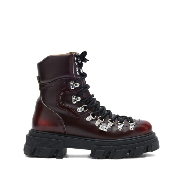 ガニー レディース ブーツ シューズ Lace-up boots Red