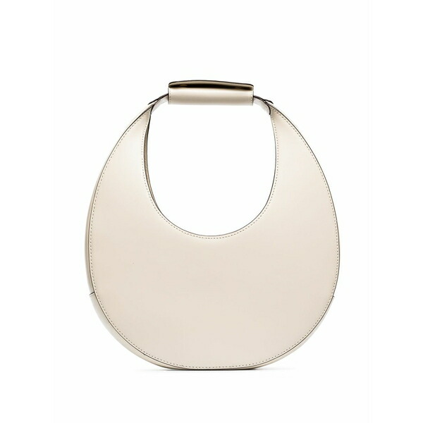 ステゥド レディース トートバッグ 御徒面子 Moon leather tote bag Neutrals