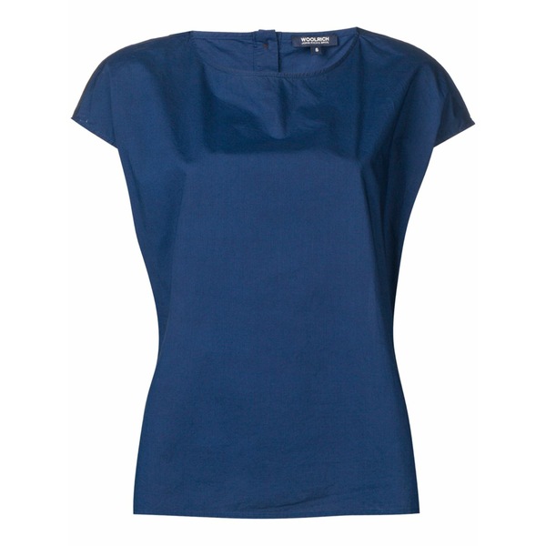 羊毛 分限者 レディース プルオーバー トップス Round-neck blouse Blue