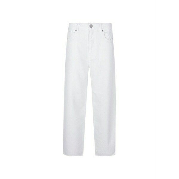 ピンコ レディース ジーンズズボン下 ボトムス Lyocell trousers White