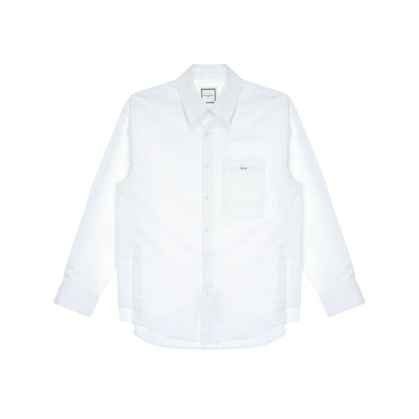 ウーヨンミ メンズ ティーシャツ トップス Printed cotton shirt White