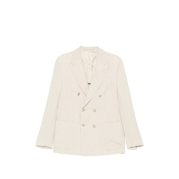 イレブンティ メンズ 上衣＆上衣 アウター Double-breasted jacket Neutrals