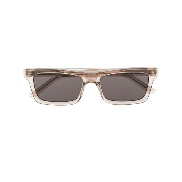 サンローラン アイウェア レディース サングラス＆アイウェア アクセサリー Betty square-frame sunglasses Brown｜asty
