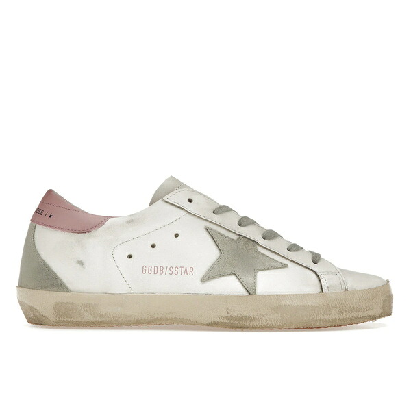 Golden Goose ゴールデングース レディース スニーカー 【Golden Goose Super-Star White Light Pink (Women's)】 サイズ US_8(25.0cm) White/Light Pink｜asty