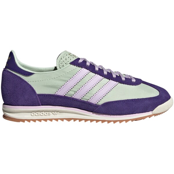 adidas アディダス レディース スニーカー  【adidas SL 72 OG Linen Green Ice Lavender Collegiate Purple (Women\u0027s)】  大きさ US_8(25.0糎) Linen Green/Ice Lavender/Collegiate Purple