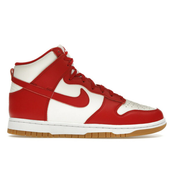 Nike ナイキ レディース スニーカー  【Nike Dunk High Sail Gym Red Gum (Women\u0027s)】  大きさ US_6.5(23.5糎) Sail/Gym Red/Gum Light Brown/White
