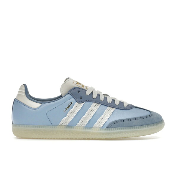 adidas アディダス レディース スニーカー  【adidas Samba Ruffle Stripes Pack Clear Sky (Women\u0027s)】  大きさ US_W_10 Clear Sky/Tactile Blue/Off White