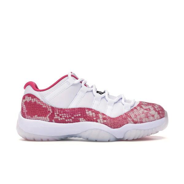 Jordan ジョーダン レディース スニーカー  【Jordan 11 Retro Low Pink Snakeskin (2019) (Women\u0027s)】  大きさ US_6.5(23.5糎) White/Watermelon/Black
