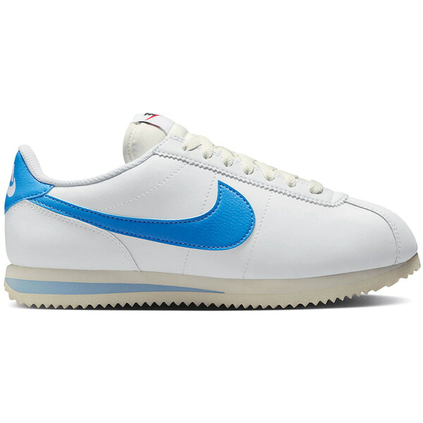 Nike ナイキ レディース スニーカー  【Nike Cortez White University Blue Sail (Women\u0027s)】  大きさ US_9(26.0糎) White/University Blue-Sail-Team Orange