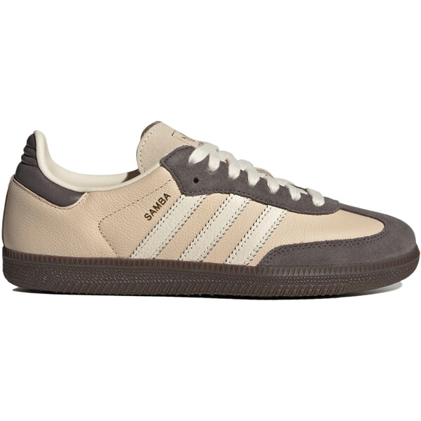 adidas アディダス レディース スニーカー 【adidas Samba OG Crystal Sand Charcoal (Women's)】 サイズ US_8(25.0cm) Crystal Sand/Cream White/Charcoal|asty