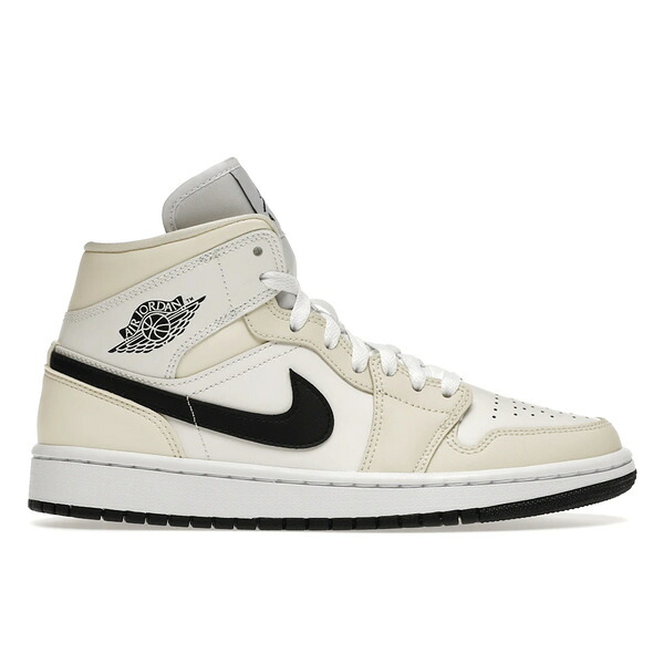 Jordan ジョーダン レディース スニーカー 【Jordan 1 Mid Coconut Milk (Women's)】 サイズ US_W_10.5 Coconut Milk/Black-Summit White-White|asty