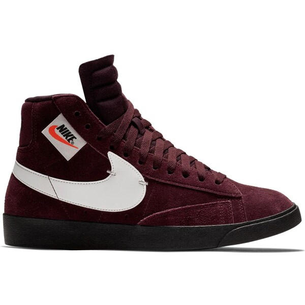 Nike ナイキ レディース スニーカー 【Nike Blazer Mid Rebel Burgundy Crush (Women's)】 サイズ US_8(25.0cm) Burgundy Crush/Summit White-Black-Burgundy Ash|asty