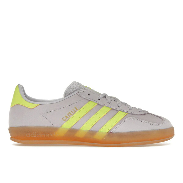 adidas アディダス レディース スニーカー  【adidas Gazelle Indoor Silver Dawn Solar Yellow (Women\u0027s)】  大きさ US_W_10.5 Silver Dawn/Solar Yellow/Gum