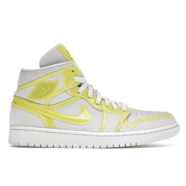 Jordan ジョーダン レディース スニーカー  【Jordan 1 Mid Opti Yellow (Women\u0027s)】  大きさ US_7(24.0糎) Off White/Opti Yellow-White