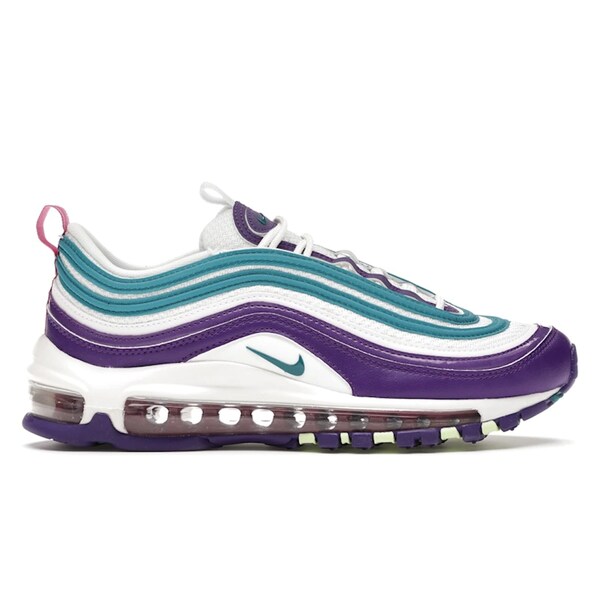 Nike ナイキ レディース スニーカー  【Nike Air Max 97 Easter (2020) (Women\u0027s)】  大きさ US_7.5(24.5糎) Summit White/Voltage Purple-Active Fuchsia-Bright Spruce