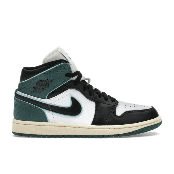Jordan ジョーダン レディース スニーカー  【Jordan 1 Mid SE Oxidized Green (Women\u0027s)】  大きさ US_W_12 White/Light Dew/Oxidized Green/Black