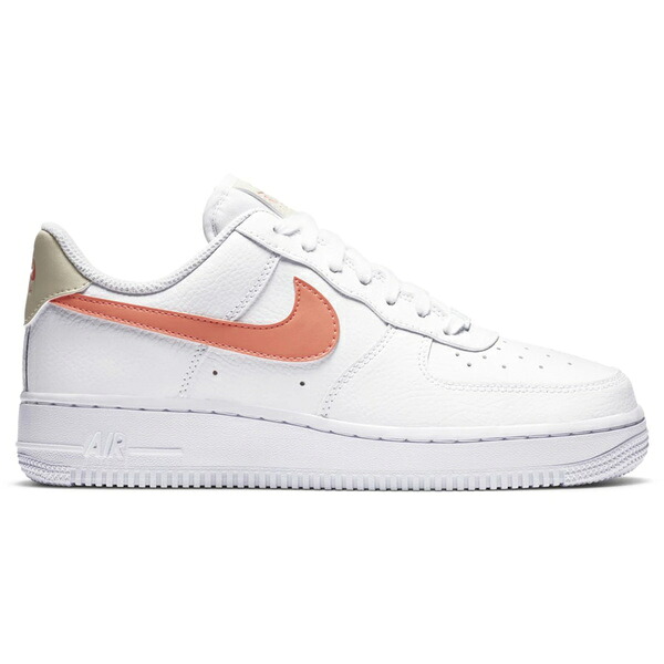 Nike ナイキ レディース スニーカー 【Nike Air Force 1 Low 07 White Atomic Pink (Women's)】 サイズ US_7.5(24.5cm) White/Fossil/White/Atomic Pink｜asty