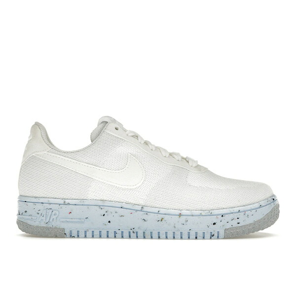Nike ナイキ レディース スニーカー  【Nike Air Force 1 Low Crater Flyknit White Ice Blue (Women\u0027s)】  大きさ US_5.5(22.5糎) White/Pure Platinum-White