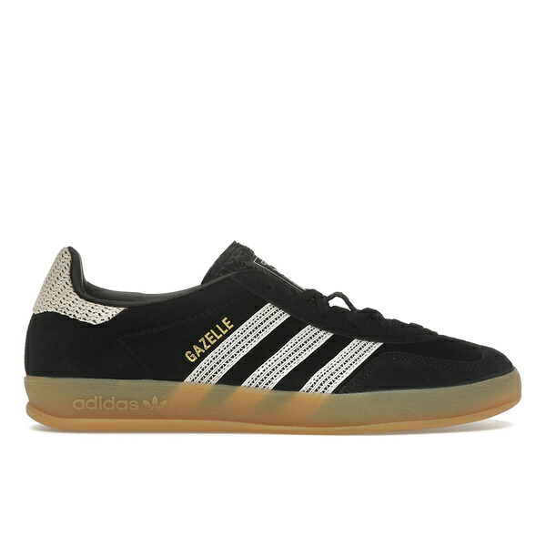 adidas アディダス レディース スニーカー 【adidas Gazelle Indoor Core Black Wonder White (Women\'s)】 サイズ US_7(24.0cm) Core Black/Wonder White/Gum|asty