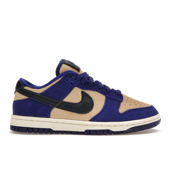 Nike ナイキ レディース スニーカー  【Nike Dunk Low LX Blue Suede (Women\u0027s)】  大きさ US_6.5(23.5糎) Deep Royal Blue/Sesame/Midnight Navy/Dark Obsidian