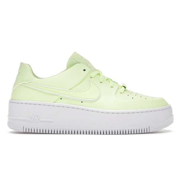 Nike ナイキ レディース スニーカー 【Nike Air Force 1 Sage Low Barely Volt (Women's)】 サイズ US_6(23.0cm) Barely Volt/Barely Volt-White-Barely Volt｜asty