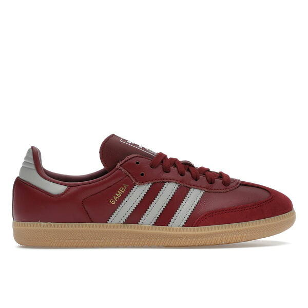 adidas アディダス レディース スニーカー  【adidas Samba OG Burgundy Gum (Women\u0027s)】  大きさ US_7.5(24.5糎) Collegiate Burgundy/Gum
