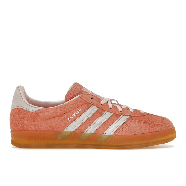 adidas アディダス レディース スニーカー  【adidas Gazelle Indoor Wonder Clay (Women\u0027s)】  大きさ US_5.5(22.5糎) Wonder Clay/Clear Pink/Gum