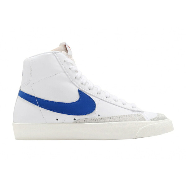 Nike ナイキ レディース スニーカー 【Nike Blazer 77 Mid White Racer Blue (Women's)】 サイズ US_5(22.0cm) White/Racer Blue/Sail|asty