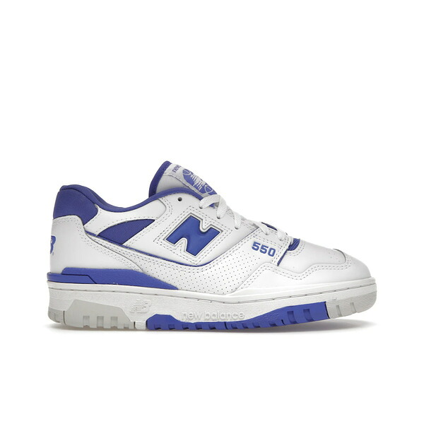New Balance ニュー平衡にする レディース スニーカー  【New Balance 550 Aura Purple (Women\u0027s)】  大きさ US_9.5(26.5糎) White/Aura Purple
