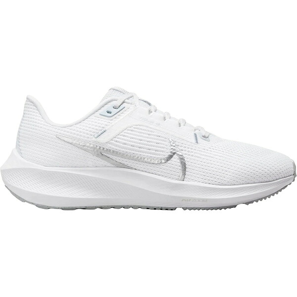 Nike ナイキ レディース スニーカー  【Nike Pegasus 40 White Metallic Silver (Women\u0027s)】  大きさ US_W_11 White/Pure Platinum/Metallic Silver