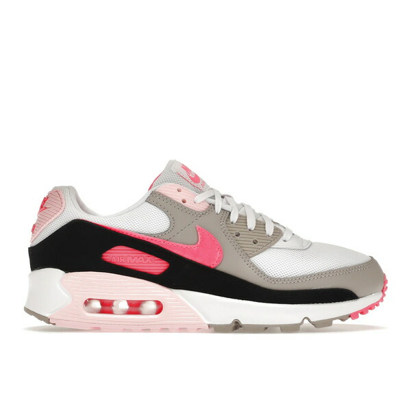 Nike ナイキ レディース スニーカー 【Nike Air Max 90 Rose Hot Pink (Women's)】 サイズ US_W_12 White/Hot Pink-Rose｜asty