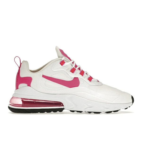 Nike ナイキ レディース スニーカー  【Nike Air Max 270 React White Fire Pink (Women\u0027s)】  大きさ US_7(24.0糎) White/Team Orange-Black-Fire Pink