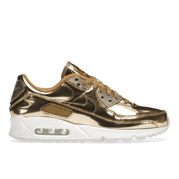 Nike ナイキ レディース スニーカー 【Nike Air Max 90 Metallic Gold (2020) (Women's)】 サイズ US_W_14 Metallic Gold/Metallic Gold-White|asty