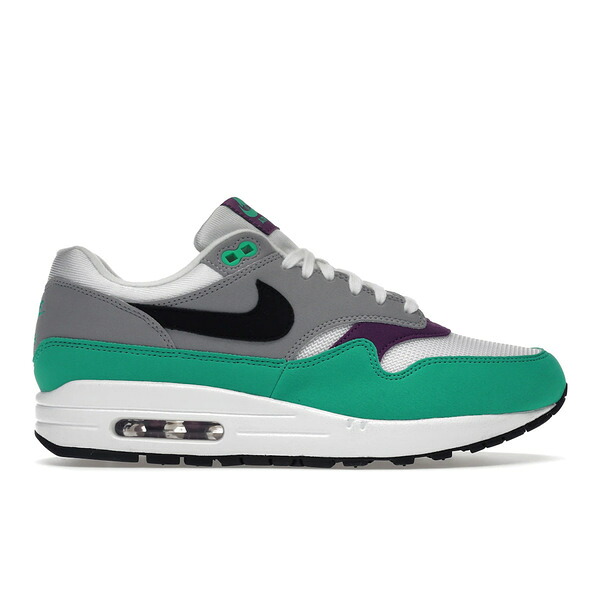 Nike ナイキ レディース スニーカー  【Nike Air Max 1 Clear Emerald (Women\u0027s)】  大きさ US_8.5(25.5珊) White/Black-Wolf Grey-Clear Emerald