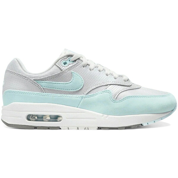 Nike ナイキ レディース スニーカー  【Nike Air Max 1 \u002787 Glacier Blue (Women\u0027s)】  大きさ US_5.5(22.5糎) Metallic Platinum/Flat Pewter/Summit White/Glacier Blue