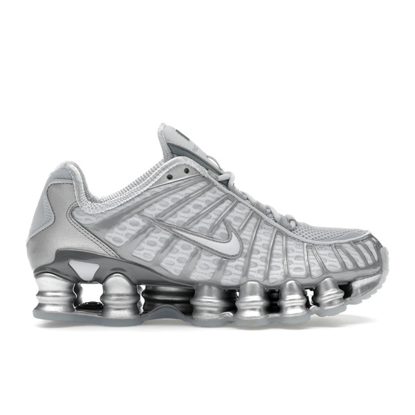 Nike ナイキ レディース スニーカー 【Nike Shox TL Chrome (Women's)】 サイズ US_5(22.0cm) Pure Platinum/Metallic Silver|asty